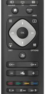 Afstandsbediening Philips 242254990477